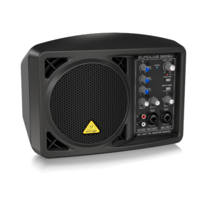 רמקול מוגבר BEHRINGER B205D 150W עם מיקסר מובנה – קומפקטי, מוניטור במה/מערכת PA ניידת