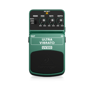 פדאל Vibrato Behringer – אפקט Vibrato קלאסי עם שליטה ב-Depth, Rate ו-Rise לגיטרה