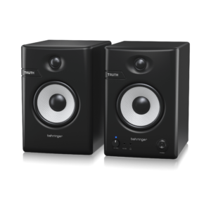 זוג מוניטורים אולפניים 4.5 אינץ’ עם Bluetooth BT – צליל מדויק לאולפן ביתי ולהפקה מוזיקלית