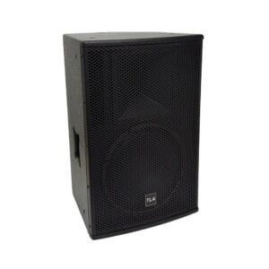 רמקול לסאונד חזק 12 אינץ’ 2 WAY 1400W Peak דגם CS300 מבית TLA – רמקול מקצועי עם פיזור 80° × 50° וסאונד חזק, צבע שחור