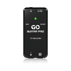 כרטיס קול נייד לגיטרה GO GUITAR PRO מבית TC Helicon – כרטיס קול USB לגיטרה עם אפקטים ומיקרופון