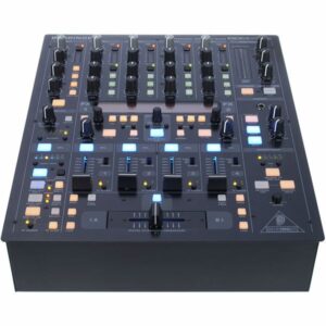 מיקסר DJ דיגיטלי 5 ערוצים Behringer DDM4000 – 32bit | Sampler, 4FX, MIDI