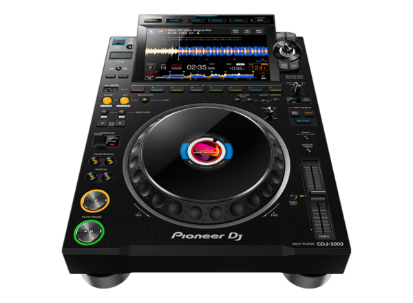 CDJ 3000 frontangle hero