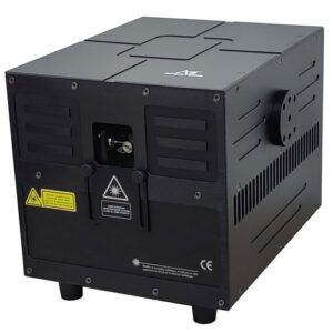 מכונת לייזר RGB 10W מקצועית עם ILDA/DMX – Apextone LZ‑10W