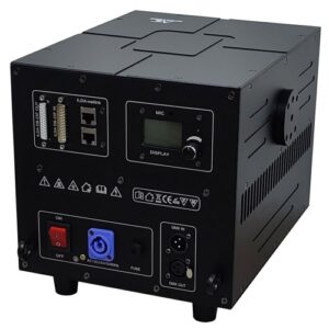 מכונת לייזר RGB 10W מקצועית עם ILDA/DMX – Apextone LZ‑10W