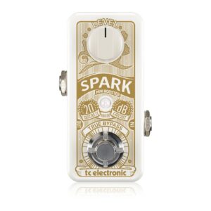 פדאל Booster Mini לגיטרה חשמלית SPARK MINI BOOSTER מבית TC Electronic – אפקט Overdrive ו-Distortion קומפקטי
