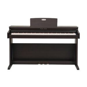 פסנתר חשמלי V03 PRO שחור PEARL RIVER – פסנתר דיגיטלי רהיט עם 88 קלידים שקולים, Bluetooth, USB-MIDI, מצב Split ושלישיית פדלים