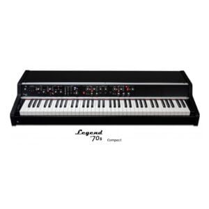 פסנתר במה מקצועי VISCOUNT Legend 70s Compact – 73 קלידים שקולים, מנגנון פטישים וסאונד וינטג׳
