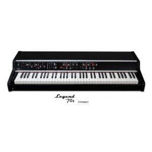 פסנתר במה מקצועי 88 קלידים שקולים מעץ VISCOUNT Legend ’70s Artist-W Basic – מנגנון פטישים וסאונד וינטג׳
