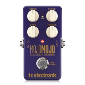 אפקט גיטרה אוברדרייב לגיטרה חשמלית MOJOMOJO Paul Gilbert Edition מבית TC Electronic