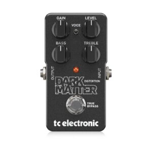 פדאל Distortion לגיטרה TC Electronic DARK MATTER DIS – אפקט Distortion עם טווח דינמי רחב לגיטרה חשמלית
