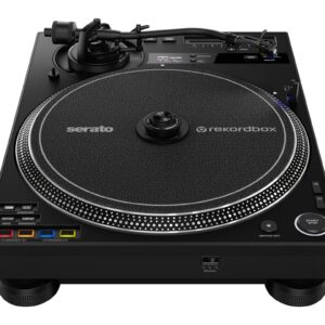 PLX-CRSS12 פטיפון מקצועי עם מנוע ישיר, מערכת תקלוט DJ איכותית, תאימות ל-rekordbox ו-Serato, עיצוב יציב ואיכות סאונד גבוהה