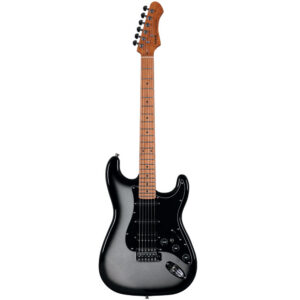 SQOE SEST700 VBK – גיטרה חשמלית בסגנון Stratocaster (Roast Maple, HSS)