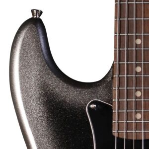 SQOE SEST700 VBK – גיטרה חשמלית בסגנון Stratocaster (Roast Maple, HSS)