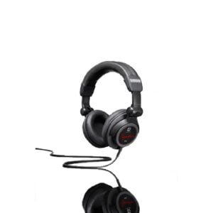 אוזניות אולפן איכותיות Closed-back עם טכנולוגיית S-Logic Plus, דרייבר 40mm וכבל נתיק