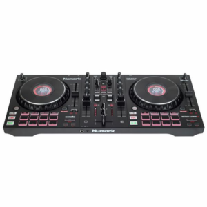 בקר די ג׳יי ארבעה דקים DJ Numark Mixtrack Platinum FX – ארבעה דקים, תצוגה בג׳וג, פדלי FX, כרטיס קול מובנה ותואם Serato DJ