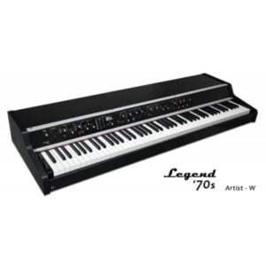 **פסנתר במה מקצועי 88 קלידים שקולים מעץ LEGEND ’70s Artist-W Basic מבית VISCOUNT – איכות צליל גבוהה ועיצוב מקצועי**