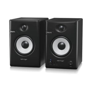 **זוג מוניטורים אולפניים 4.5 אינץ’ עם Bluetooth BT – צליל מדויק לאולפן ביתי ולהפקה מוזיקלית**