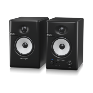 זוג מוניטורים לגיימינג עם בלוטות 3.5 אינץ’ BT/Bluetooth – רמקולים מוגברים לסטודיו ביתי, מיקס והפקה