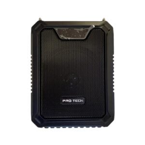 רמקול מוגבר נייד M900 עם סוללה נטענת Bluetooth ונגן MP3 כולל מיקרופון מדונה ושרוך נשיאה בצבע ירוק