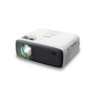 מקרן ביתי Philips NeoPix 200 Full HD 1080p, מקרן נייד עד 80 אינץ עם רמקול מובנה וחיבור HDMI