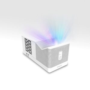 מקרן לייזר Philips Screeneo UL5 Smart עד 120 אינץ’, רזולוציית 1080P, 550 ANSI Lumens, תמיכה ב-HDR10