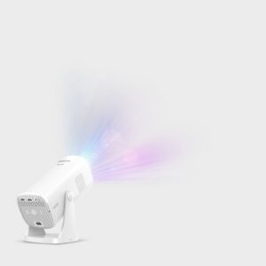מקרן ביתי חכם Philips NeoPix 230 Full HD 1080p עד 80 אינץ’, מערכת סטרימינג מובנית, Wi-Fi, Bluetooth 5.0