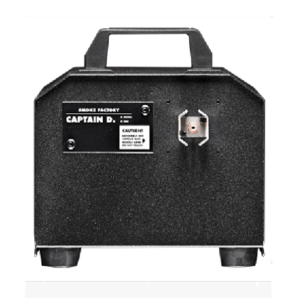 מכונת עשן לפסטיבלים 1300 W דגם Captain D מבית SMOKE FACTORY – מכונת עשן עוצמתית לאירועים ומופעים עם שליטה ב-DMX