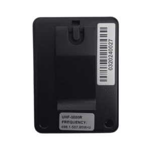 מערכת שידור קול אלחוטית ProAudio UHF5000BP – מקלט מקצועי עם טווח פעולה רחב וצליל נקי להדרכות, סיורים ואירועים