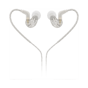 אוזניות סטודיו Earphones שקופות למוניטורינג מקצועי – בידוד רעשים וצליל מדויק עם דרייברים מיקרו דינמיים