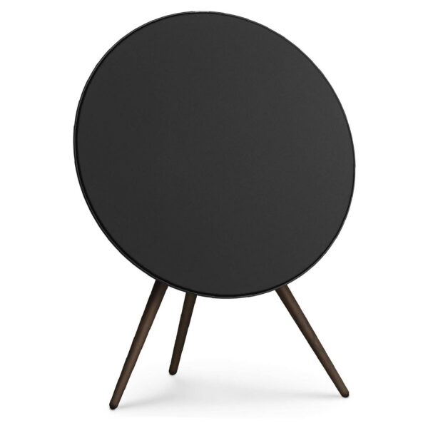 Bang & Olufsen Beoplay A9 דור 4 – רמקול אלחוטי לבית Wi-Fi ובלוטות, 480W, 7 דרייברים, Active Room Compensation, AirPlay 2 ו-Chromecast, שחור עם רגלי אגוז