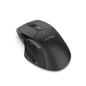 עכבר אלחוטי JLab JBuds Mouse כפתורים ניתנים לתכנות Bluetooth 5.2 או USB, שבעה כפתורים שקטים, DPI מתכוונן ופרופילי JLab Work