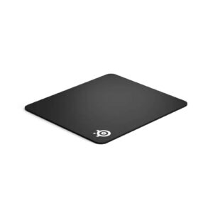 משטח עכבר גיימינג עבה במיוחד SteelSeries QcK Heavy Large 450×400×6 מ״מ – מיקרו אריג ובסיס גומי נגד החלקה