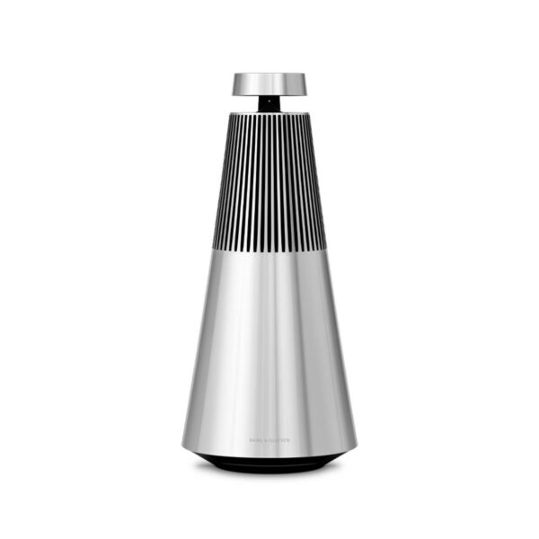 טכנולוגיית עדשה אקוסטית Wi-Fi Beosound 2 דור 3 עם טכנולוגיית Multi-Room וצליל נקי ועוצמתי, עיצוב מינימליסטי מבית Bang & Olufsen – סאונד 360 מעלות ואסתטיקה יוקרתית