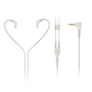 כבל אוזניות עם מחבר גמיש Earphones עם מחברי MMCX באורך 1.6 מטר – פתרון מקצועי עם בידוד רעשים מצוין