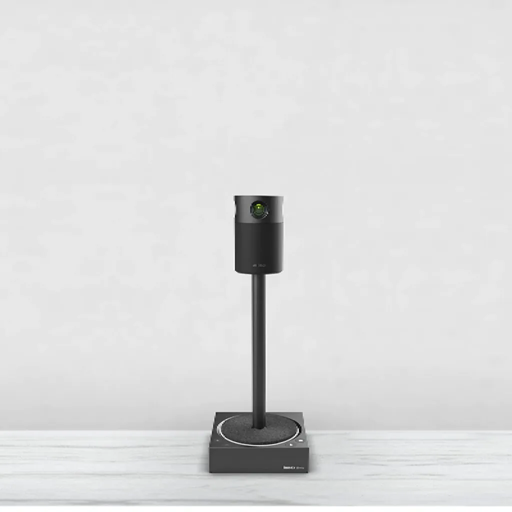 Innex Telecamera מצלמה למרכז השולחן Innex Omni מצלמת ועידה 360° 4K לחדרי ישיבות עם בינה ...