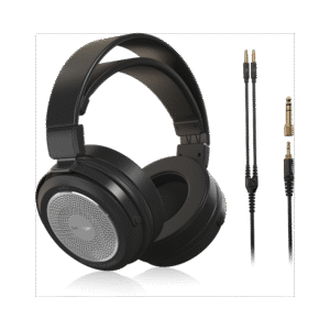 אוזניות Open Back פרימיום מבית Behringer עם דרייברים 50 מ״מ – חוויית סאונד אודיופילית איכותית ונוחות שימוש מקסימלית