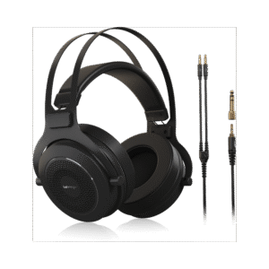 אוזניות Open Back מבית Behringer עם דרייברים 50 מ״מ – חוויית סאונד אודיופילית פתוחה באיכות פרימיום