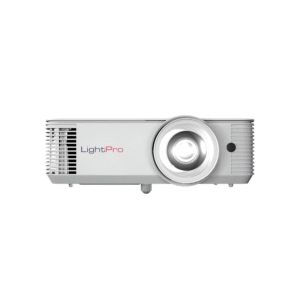מקרן DLP קצר טווח InFocus IN0026ST, בהירות 3800 לומן, רזולוציית WXGA, ניגודיות 1:30,000, תמיכה בתלת-ממד