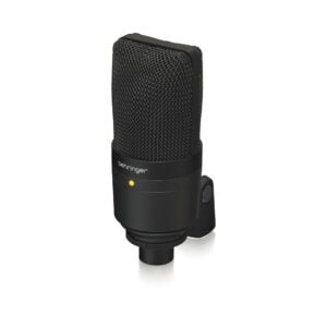 מיקרופון פודקאסט דינמי USB XLR עם דיאפרגמה גדולה לשידור סטרימינג וקריינות – Behringer D3 Podcast Bundle