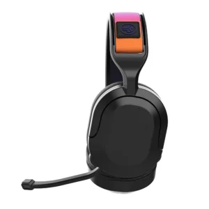 אוזניות גיימרים אלחוטיות JLab Nightfall – דרייברים 50 מ״מ, Bluetooth 5.3 ו־2.4GHz, סוללה 70 שעות, תואמות PC/PS
