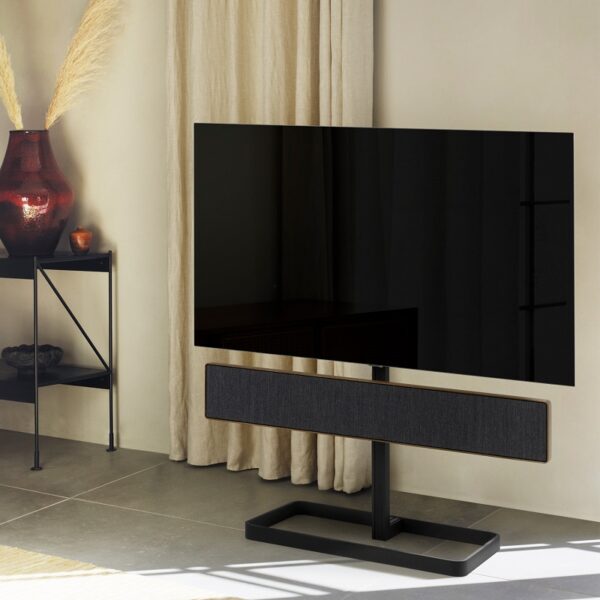 Beosound Stage מערכת רמקולים לבית Dolby Atmos, 11 דרייברים, עיצוב מינימליסטי ותמיכה ב-HDMI ARC, Chromecast ו-Apple AirPlay 2