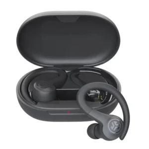 אוזניות ספורט אלחוטיות JLab Go Air Sport TWS – Bluetooth 5.1, עד 32 שעות סוללה, IP55, Dual Connect, EQ3 Bass Boost