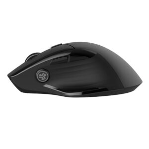 עכבר אלחוטי JLab JBuds Mouse כפתורים ניתנים לתכנות Bluetooth 5.2 או USB, שבעה כפתורים שקטים, DPI מתכוונן ופרופילי JLab Work