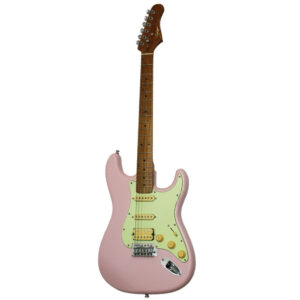 סמיגר גיטרה חשמלית Smiger בסגנון Fender Vintage Stratocaster עם טרמולו, 3 פיקאפים ו־5 מצבים – 22 סריגים