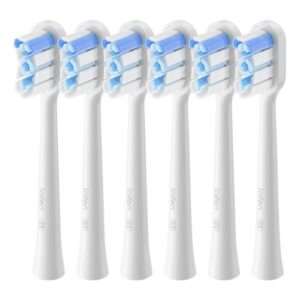 שישיית ראשים למברשת חשמלית Laifen Wave – ראשי החלפה איכותיים לצחצוח יעיל ועדין