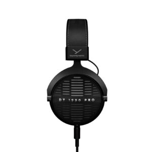 אוזניות אולפן פרימיום Beyerdynamic DT 1990 PRO MKII עם טכנולוגיית TESLA.45, תדרים רחבים 5-40,000 הרץ, אימפדנס 30 אום, לניהול סאונד, מיקסינג, מאסטרינג ועריכה.