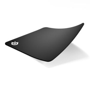 משטח עכבר עבה לגיימינג SteelSeries QcK Heavy – משטח עכבר גיימינג עבה מבד עם בסיס גומי נגד החלקה לדיוק גבוה