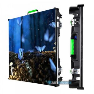 מסך לד להשכרה חוץ P3.91 בגודל 50×50 ס״מ – רענון 7680Hz, מתאים לצילומים | קייס ל-6 יחידות, אלומיניום Die-Cast
