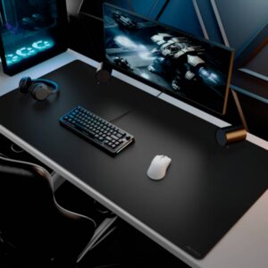 משטח לעבודה ולמשחק Glorious Mouse Pad 2 XXL שחור 915×460 תפור נגד החלקה